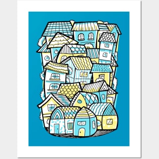 Artistic Houses Posters and Art